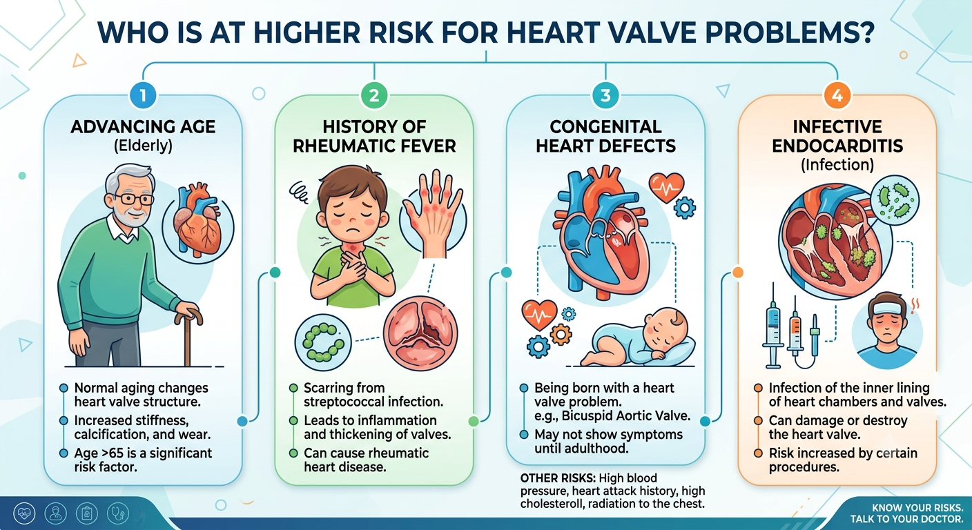 Who Is More Likely to Develop Valve Problems
